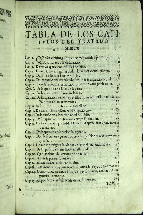 Miscellanea de tres tratados, de las apariciones de los espiritus el vno, donde se trata como Dios habla a los hombres, y si las almas del purgatorio bueluen: de antichristo el segundo, y de Sermones predicados en lugares senalados el tercero.