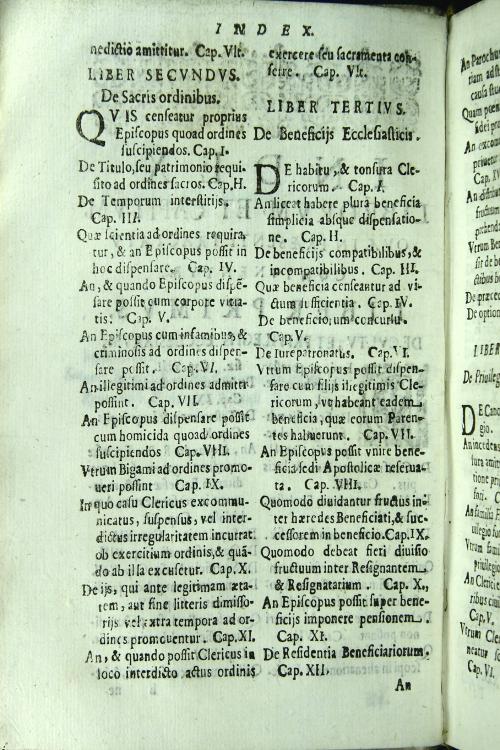 Tractatus de regimine ecclesiae episcopalis in octo libros distributus, quorum quatuor in hac prima parte, reliqui in secunda continentur. 