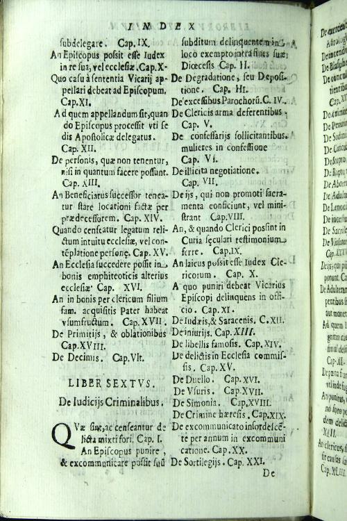 Tractatus de regimine ecclesiae episcopalis in octo libros distributus, quorum quatuor in hac prima parte, reliqui in secunda continentur. 
