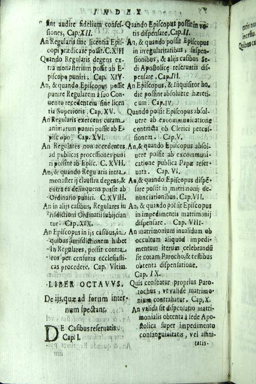 Tractatus de regimine ecclesiae episcopalis in octo libros distributus, quorum quatuor in hac prima parte, reliqui in secunda continentur. 