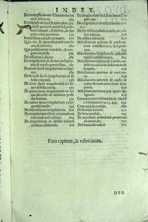 Manuale confessariorum et poenitentium, complectens pene resolutiones omnium dubiorum ... Martino Azpilcueta doctore Nauarro Ordin. Canonicorum Regul.