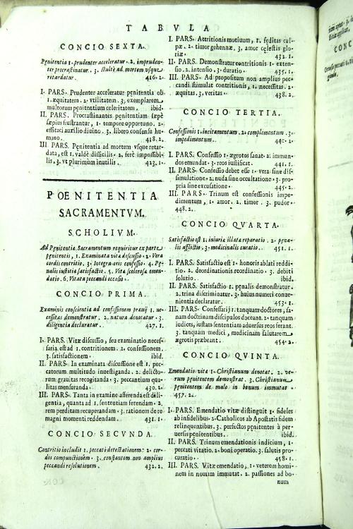 "Tertullianus praedicans, et supra quamlibet materiam omnibus anni dominicis, et festis non ordinarijs solum, sed etiam extraordinarijs