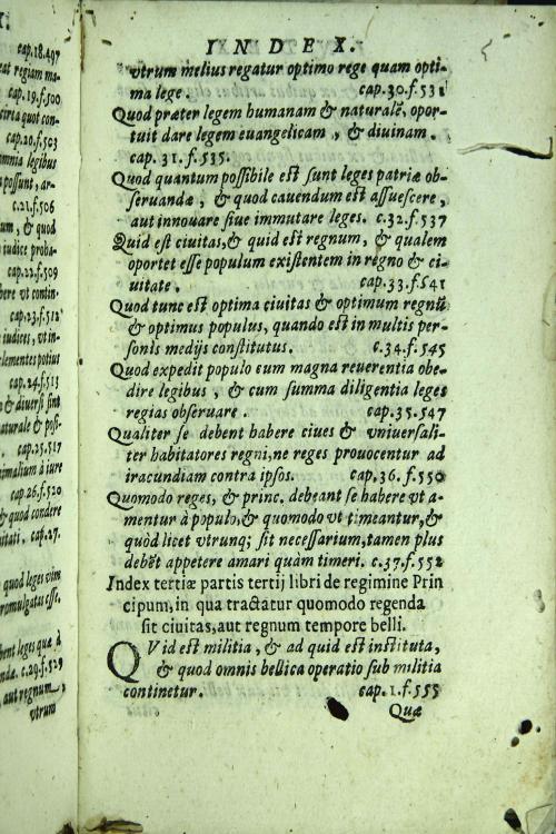 Aegidii Columnae Romani. ... De regimine principum. Lib. 3. Per fr. Hieronymum Samaritanium Senensem ... summa diligentia nuper recogniti, et vna cum vita auctoris in lucel editi. 