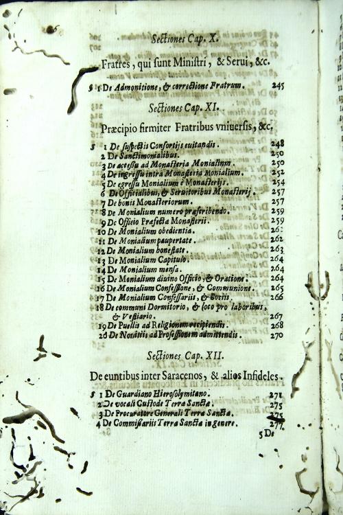 Constitutiones, et statuta generalia Cismontanae familiae ordinis sancti Francisci de obseruantia ex decretis capitul. general. Romani ann. 1639. et Toletani ann. 1658.