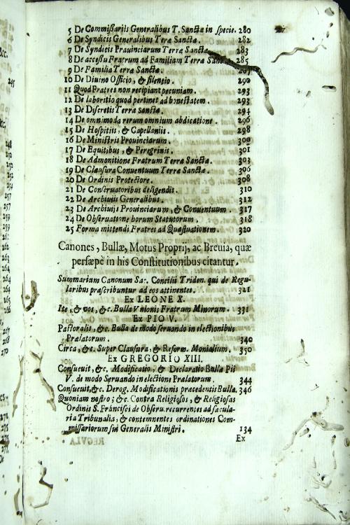 Constitutiones, et statuta generalia Cismontanae familiae ordinis sancti Francisci de obseruantia ex decretis capitul. general. Romani ann. 1639. et Toletani ann. 1658.