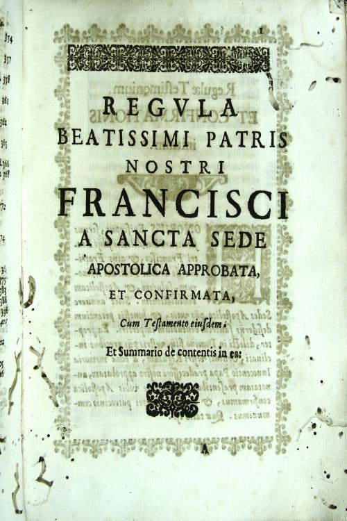Constitutiones, et statuta generalia Cismontanae familiae ordinis sancti Francisci de obseruantia ex decretis capitul. general. Romani ann. 1639. et Toletani ann. 1658.