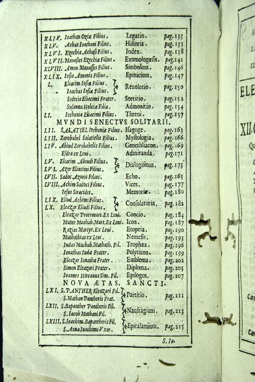 Emanuelis Thesauri ... Elogia omnia, in quibus habentur patriarchae, caesares, et patres, vna cum carminibus, nunc primum in vnum collecta volumen.