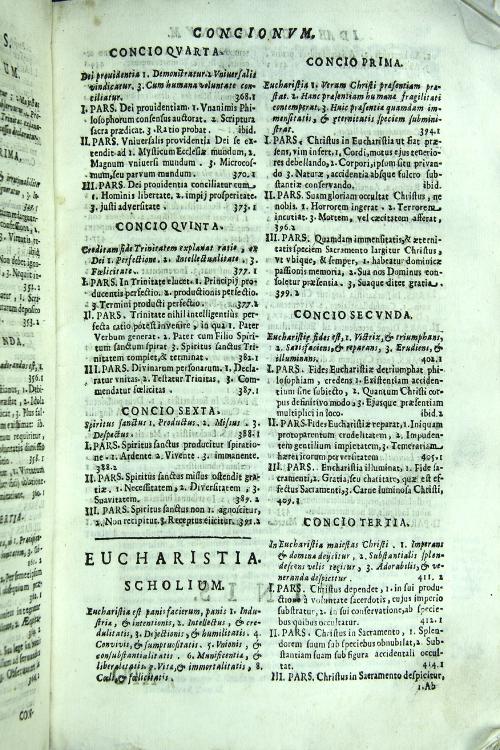 "Tertullianus praedicans, et supra quamlibet materiam omnibus anni dominicis, et festis non ordinarijs solum, sed etiam extraordinarijs