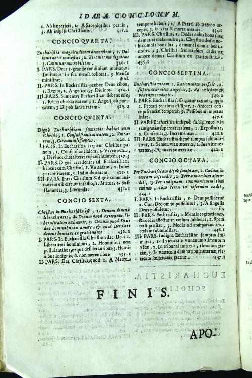 "Tertullianus praedicans, et supra quamlibet materiam omnibus anni dominicis, et festis non ordinarijs solum, sed etiam extraordinarijs