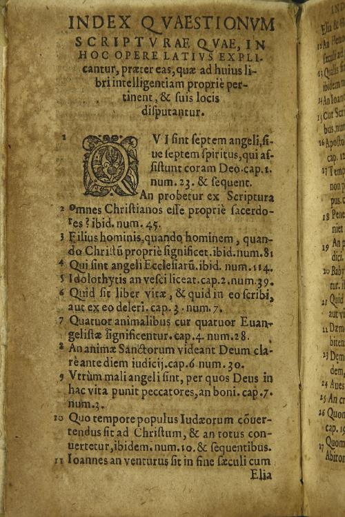 Francisci Riberae villacastinensis... In sacram beati Ioannis Apostoli et AEuangelistae apocalypsin commentarij. Cum quinque indicibus,... His adiucti sunt, quinqui libri de templo, et de iis quae ad templum pettinent...