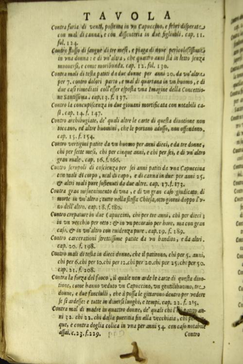 "Il Diamante Maria Vergine concetta senza pecc. originale. Con suoi effetti, fra il giro degli anni 1628. e seguenti occorsi; 