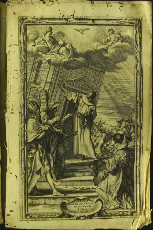 Epitome annalium Ordinis minorum. Opera r. patris fr. Francisci Haroldi Hiberni Limericensis. 