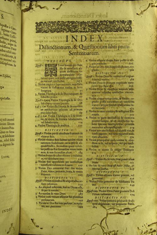 5: R.P.F. Ioannis Duns Scoti, ... Quaestiones in lib.1. sententiarum. ... Cum commentariis R.mi P.F. Francisci Lycheti Brixiensis, ... et supplemento R.P.F. Ioannis Poncii Hiberni, ... Tomi quinti pars prima [-secunda].