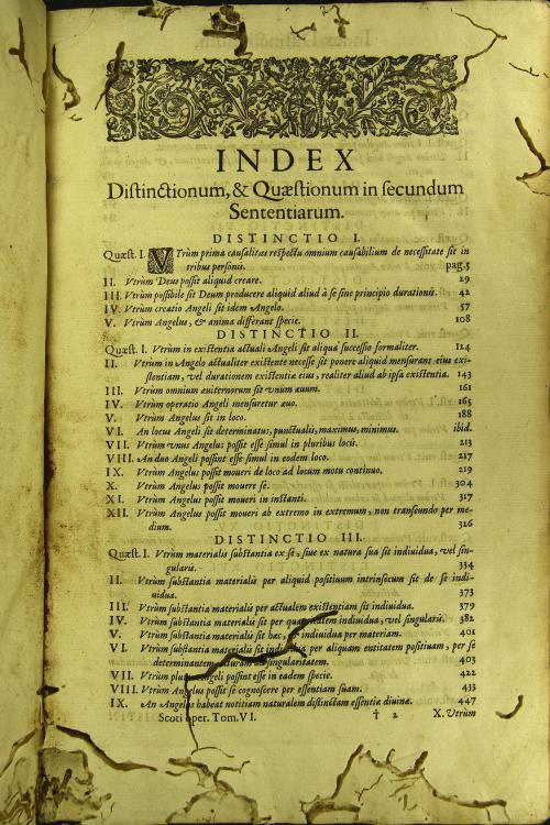 6.1: R.P.F. Ioannis Duns Scoti, ... Quaestiones in lib.2. sententiarum ... Cum commentariis R.mi P.F. Francisci Lycheti Brixiensis, ... et supplemento R.P.F. Ioannis Poncii Hiberni, ... Tomi sexti pars prima [-secunda]