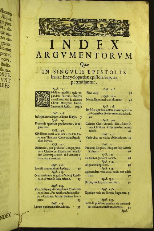 2: Tomus alter in quo sacrae, ac prophanae eruditionis opibus augendis multa producuntur... Ex manuscriptis etiam codicibus quaedam veterum auctorum Lipsana non antea visa luci committuntur