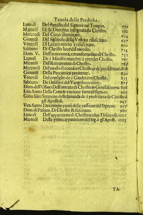 Secondo, et nuouo Quadragesimale del P.D. Marcello Ferdinandi barino abate Oliuetano. Pieno di singolar dottrina, ricco di varij, et eruditi pensieri, ... con due tauole, vna delle prediche, l'altra delle cose piu notabili, che nell'opera si contengono. ...