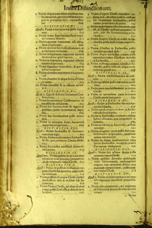 11: R.P.F. Ioannis Duns Scoti, ... Reportata Parisiensia, annotationibus marginalibus, doctorumque celebriorum ante quamlibet quaestionem citationibus exornata, et scholijs per textum insertis illustrata, per R.P.F. Hugonem Cauellum. 
