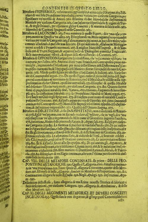 Il cannocchiale aristotelico, o sia idea dell'arguta, et ingegnosa elocutione, che serue a tutta l'arte oratoria, lapidaria, et simbolica. Esaminata co' principii del divino Aristotele, dal conte d. Emanuele Tesauro,... accresciuta dall'autore di due nuovi trattati...