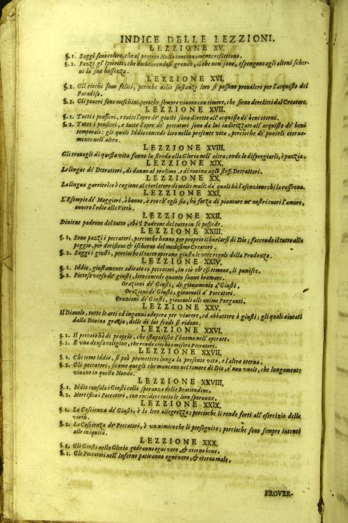 Sopra le parole di Salomone esposte in lezzioni morali dal p. d. Simpliciano Bizozeri milanese ... Tomo 1. Diuiso in due parti. Doue si contiene la sposizione de' principali sensi di tutto il capitolo decimo de' prouerbi di Salomone ...