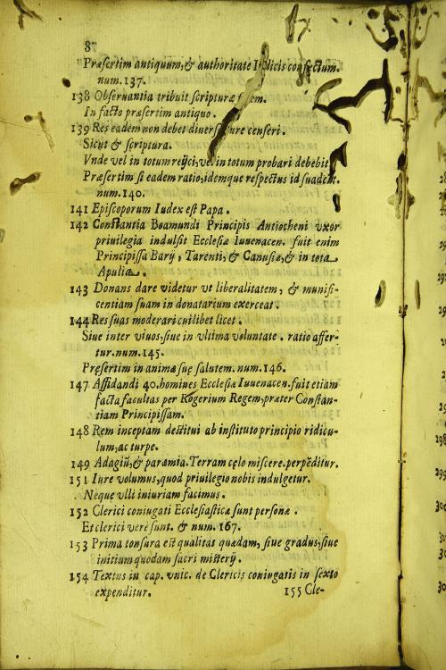 Apologeticus tractatus pro iuribus ecclesiae. Quo pro iurisdictione, ac defensione immunitatis, et libertatis ecclesiasticae propugnaculum instituimus. ... Auctore Carolo Maranta v.i.d. eiusdem Ecclesiae Iuvenacen. episcopo. ...