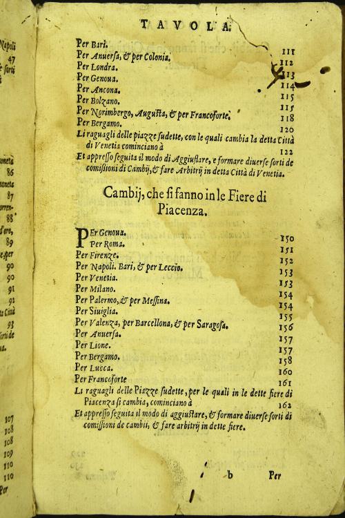 "Aritmetica mercantile di Gio. Giacomo Lando genouese. Nella quale si vede, come si hanno da fare li conti, per li cambi, che si hanno nelle citta principali della christianita