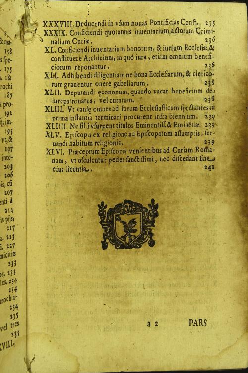 Tractatus de obligationibus, et priuilegijs episcoporum in quo quidquid fere, iure communi, sacris canonibus, concilijs, alijsque pontificijs constitutionibus, ac sacrae congreg. decretis episcopis praecipitur, aut prohibetur, 