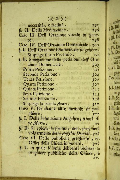Istituzioni cattoliche in cui con brevita, e precisione si spiega tutto cio, che appartiene alla storia, dogmi, costumi, sagramenti, preghiere