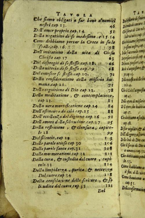 Dispregio della vanita del mondo, del r.p.f. Diego di Stella dell'Ordine di s. Francesco Osseruante, diuisa in tre parti. 