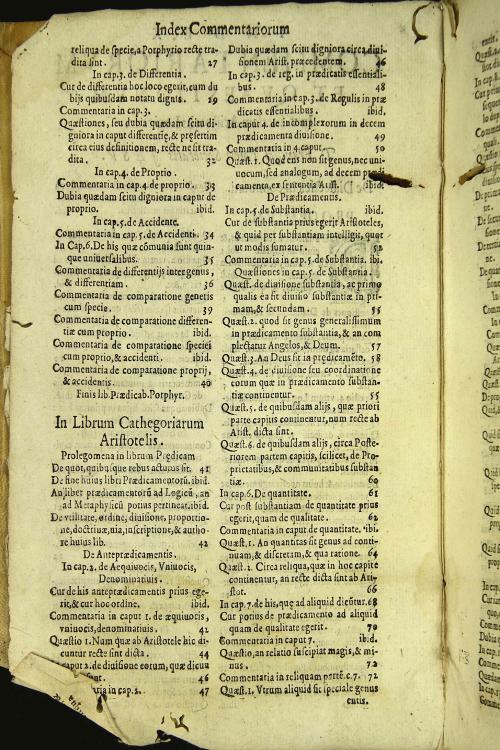 D. Francisci Toleti societatis Iesu Commentaria vna cum quaestionibus, in vniuersam Aristotelis Logicam