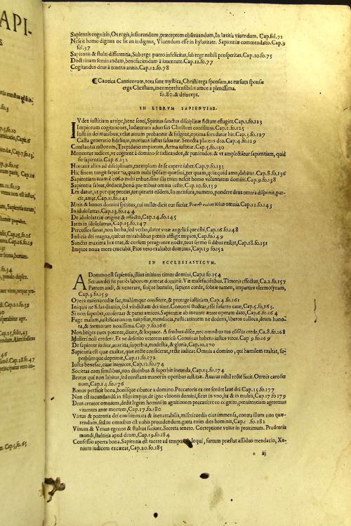 D. Dionysii Carthusiani Enarrationes piae ac eruditae in quinque libros sapientiales, hoc est, Prouerbia, Ecclesiasten, Canticum Canticorum, Sapientiam, Ecclesiasticum