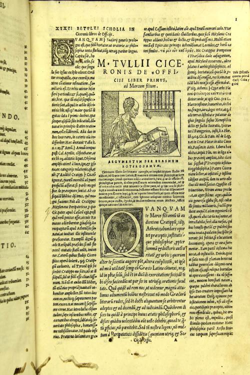 Marci Tulli Ciceronis De officijs libri 3. Laelius, seu De amicitia. Cato Maior, vel De senectute. Paradoxa stoicorum. De Somnio Scipionis, ex libro 6. De republica.