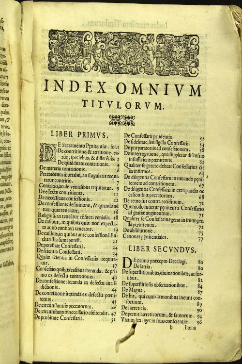 Decisiones aureae casuum conscientiae, in quatuor libros distributae, D. Iacobo de Graffiis a Capua, I.V.D. poenitentiario maiore in ciuitate Neapoli, monacho Cassinensi authore: pars prima. Nunc denuo recognitae, innumerisque pene locis emendatae, 
