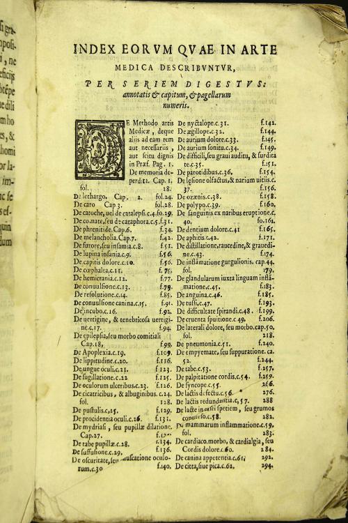 Donati Antonii ab Altomari ... Neapolitani, De medendis humani corporis malis, ars medica. A Iacobo Rubeo Furciensi sub Ioannis ab Altomari censura quam diligentissime recognita, simul cum locis, et Galeni numeris integris denuo in margine ad studiosorum emolumentum repositis