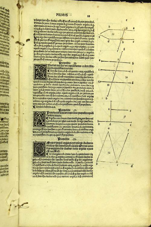 Euclidis Megarensis ... opera a Campano interprete fidissimo tralata que cum antea librariorum detestanda culpa mendis fedissimis adeo deformia essent: ... Lucas Paciolus ... detersit: emendauit. Figuras centum et vndetriginta ... ad rectam symmetriam concinnauit: 