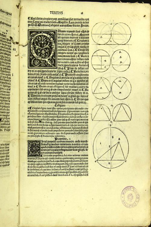 Euclidis Megarensis ... opera a Campano interprete fidissimo tralata que cum antea librariorum detestanda culpa mendis fedissimis adeo deformia essent: ... Lucas Paciolus ... detersit: emendauit. Figuras centum et vndetriginta ... ad rectam symmetriam concinnauit: 