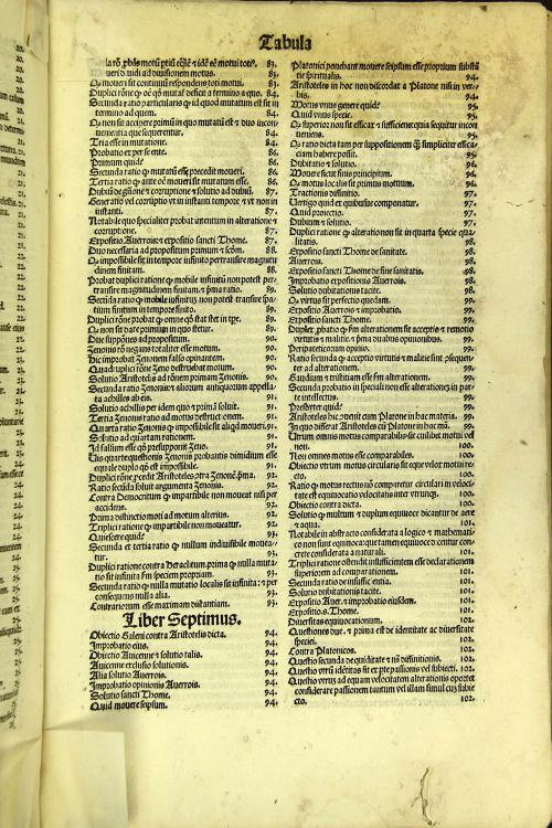 Expositio Diui Thome Aquinatis doctoris angelici super octo libros Physicorum Aristotelis cum duplici translatione antiqua videlicet et Ioannis Argiropyli: 