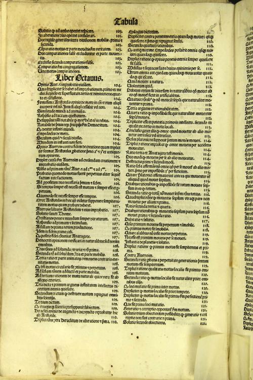 Expositio Diui Thome Aquinatis doctoris angelici super octo libros Physicorum Aristotelis cum duplici translatione antiqua videlicet et Ioannis Argiropyli: 