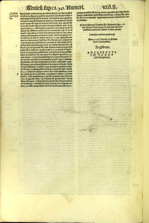 Secunda pars Abulensis in librum Numerorum a capitulo vigesimo inclusive usque ad ultimum