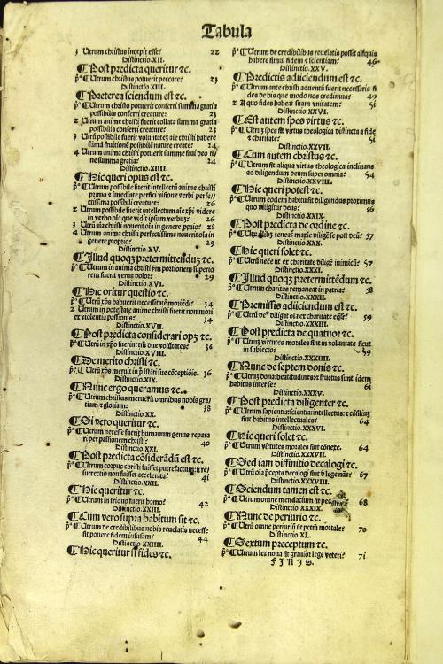 Scriptum primum [tertium] Oxoniense Doctoris Subtilis Ioannis Duns Scoti Ordinis Minorum Super primo -quarto! sententiarum pristine integrati restitutum.