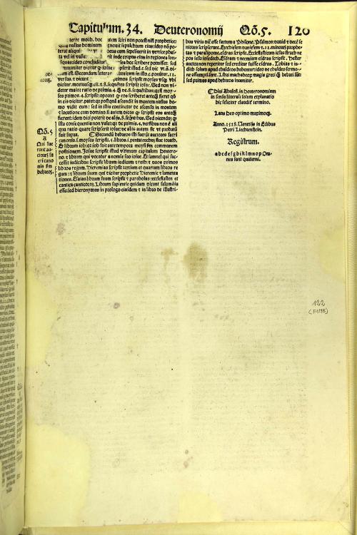 Preclarum divi Alphonsi Thostati Abulensis dum vixit episcopi opus super Deuteronomium, nusque hactenus impressum