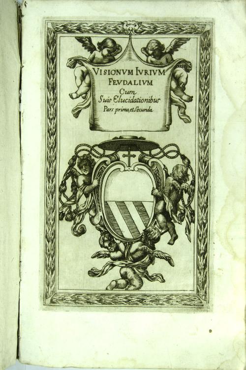 Animoso iuuenili, elaborato spiritu dirigente, visionum iurium feudalium cum suis elucidationibus, pars prima, et secunda. Opus scholastico-forense ... Auctore Nicolao Caietano Ageta ...