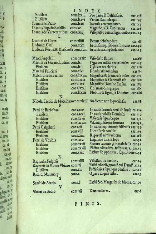 Criminalium consiliorum atque responsorum tam ex veteribus quam iunioribus celeberrimis iurisconsultis collectorum