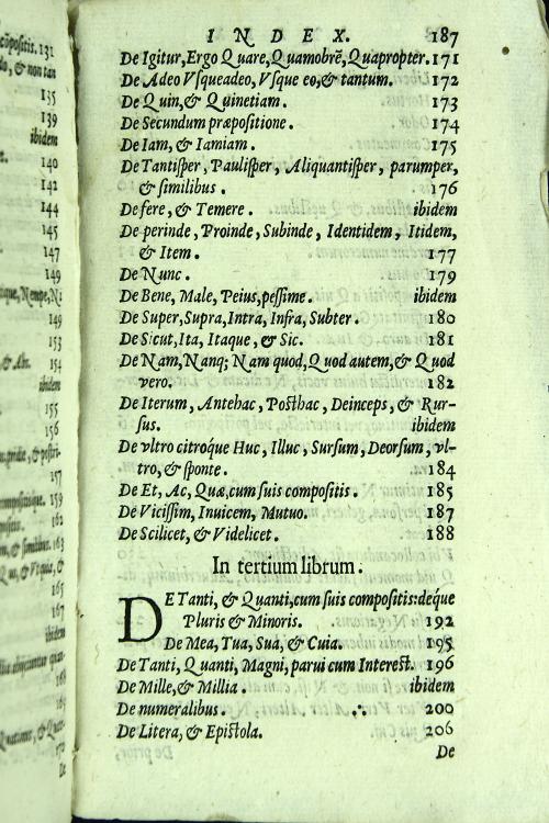 Laurentii Vallae ... Elegantiarum Latinae linguae libri sex. Eiusdem de reciprocatione sui, et suus, libellus
