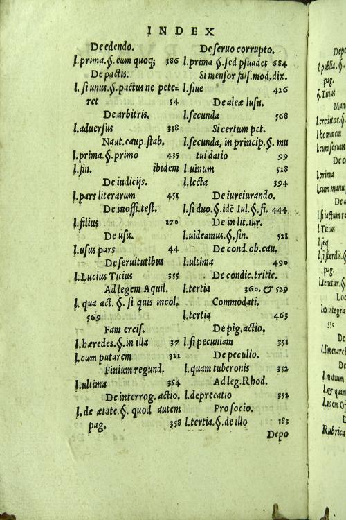 Index locupletissimus d. Andreae Alciati iurecon. in rub. iur. ciuil. et annotationes in varios autores vt patebit in praesenti opere