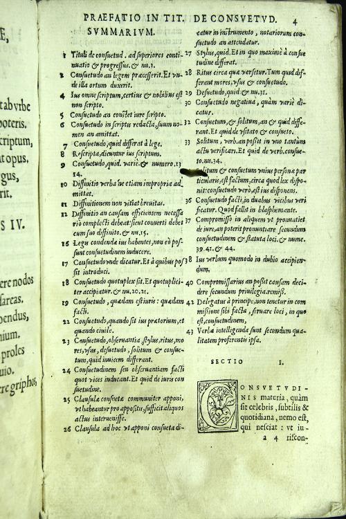 Rochi Curtii iureconsulti clarissimi Enarrationes in celeberrimum Iuris cap. C?m tant?. Tit. de consuetudine