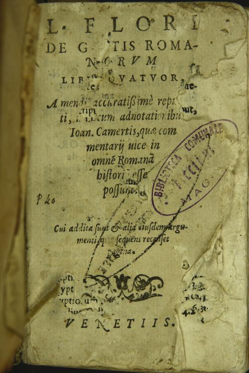 L. Flori de gentis romanorum