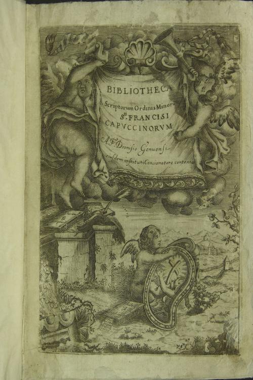 Bibliotheca scriptorum ordinis Minorum S. Francisci Capuccinorum a fratre Dionysio Genuensi eiusdem ordinis professore contexta, illustriorumque virorum elogijs adornata ... 