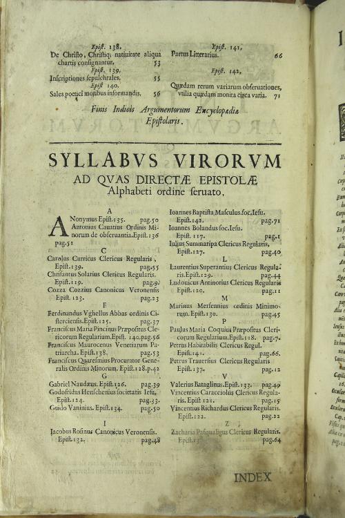 R.P. Aloysii Nouarini Veronensis clerici regularis Variorum opusculorum 2: Tomus alter in quo sacrae, ac prophanae eruditionis opibus augendis multa producuntur...