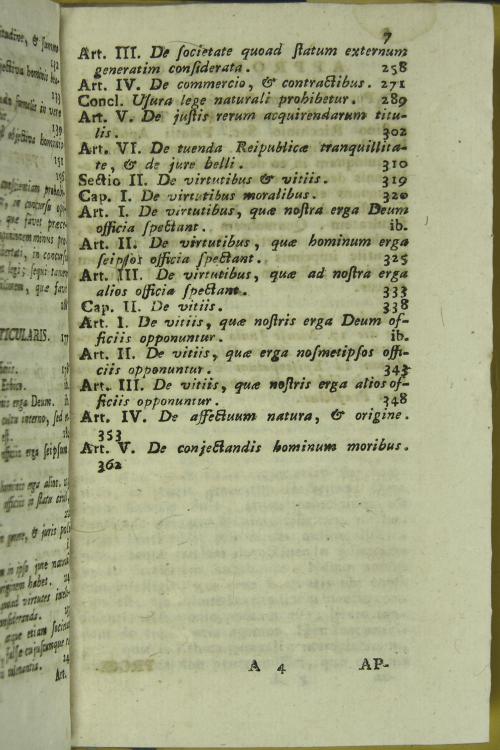 Institutiones philosophicae ad studia theologica potissimum accomodatae, auctore Francisco Jacquier ... 6: Tomus sextus, Ethicam complectens Tomo VI