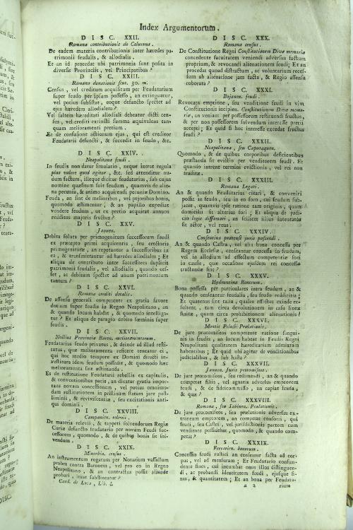 Jo. Baptistae De Lucae Venusini ... Theatrum veritatis, et justitiae, sive decisivi discursus per materias, seu titulos distincti, & ad veritatem editi in forensibus controversiis canonicis & civilibus, in quibus in urbe advocatus, pro una partium scripsit, vel consultus respondit. Liber primus